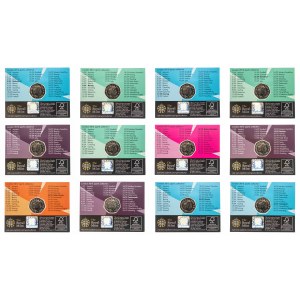 Vereinigtes Königreich, Elizabeth II, Satz von 12 Gedenkmünzen zu 50 Pence 2011, Olympische Spiele London 2012