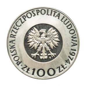 Poland, communist Poland, 100 zlotys 1974, Nicolaus Copernicus