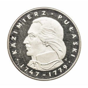 Polsko, PRL, 100 zlotých 1976, Kazimierz Pulaski