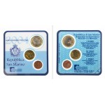San Marino, circulating coin set 1987-2013