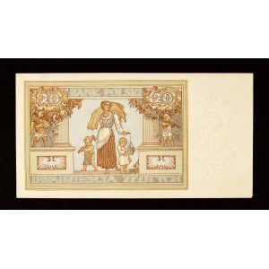 Polonia, II Rzeczpospolita, 20 ZŁOTYCH, 20.06.1931, serie DH