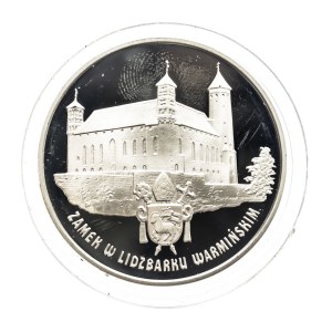 Poľsko, Poľská republika od roku 1989, 20 zlotých 1996, hrad Lidzbark Warmiński