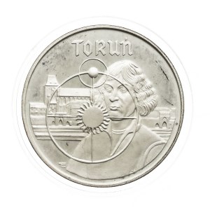 Poland, People's Republic of Poland, 5000 zloty 1989, Torun - Nicolaus Copernicus