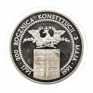 Poľsko, Poľská republika od roku 1989, 200 000 zlotých 1991, 200. výročie Ústavy z 3. mája