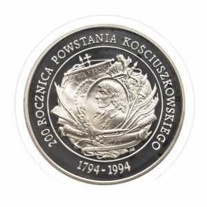 Poľsko, Poľská republika od roku 1989, 200 000 PLN 1994, 200. výročie Kosciuszkovho povstania