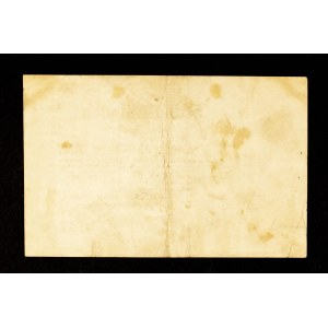 KOLEKCJA ŚLĄSKICH NOTGELDÓW Z CZASÓW HIPERINFLACJI: Bon kolejowy 500 milionów marek, Opole 27.09.1923.