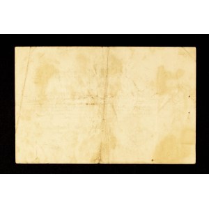COLLECTION OF SLĄSKIE NOTGELDS FROM THE TIMES OF HIPERINFLATION: Railroad voucher of 10 billion marks, Opole 25.10.1923.