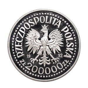 Polsko, Polská republika od roku 1989, 200 000 zl 1992, 500. výročí objevení Ameriky
