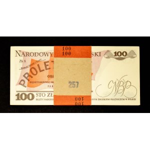 Poland, PRL, 100 x 10 ZŁOTYCH 1.12.1988, TH series.