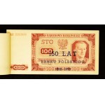 Poland, PRL, set: 20 and 100 zlotys 1.07.1948, co-bound, NADRUK.