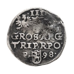Poland, Sigismund III Vasa, trojak 1598, Poznań
