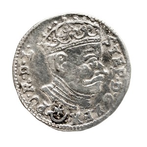 Pologne, Stefan Batory, trojak 1581, Vilnius