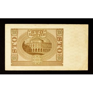 Poland, General Government, 100 zlotys 1.03.1940, B series. COUNTERFEIT ZWZ.