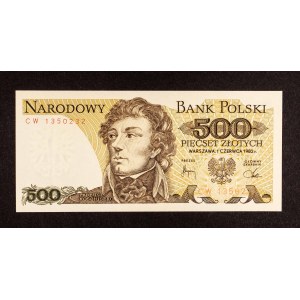 Poland, PRL, 500 Zlotych 1.06.1982, CW series.