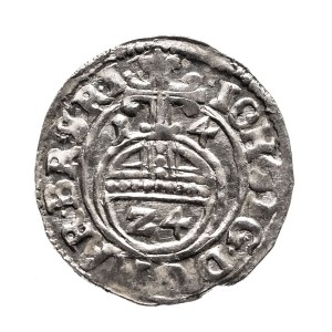 Ducal Prussia, John Sigismund, Prussian penny 1614, Drezdenko