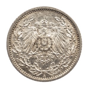 Germany, German Empire, 1/2 mark 1916 A, Berlin
