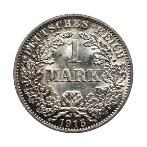 Germany, German Empire, 1 mark 1915 A, Berlin