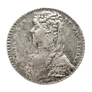 France, Marie Leszczynska, token - Imis et Summis Grata 1748