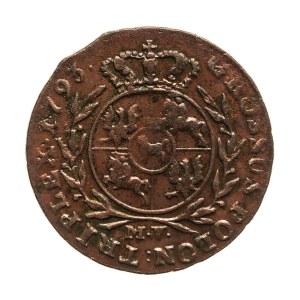 Poland, Stanislaw August Poniatowski, trojak 1793 M.V., Warsaw.