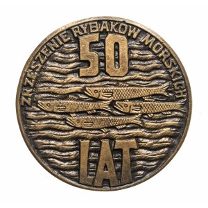Poland, medal 50 years of the Sea Fishermen's Association, Gdynia 1997