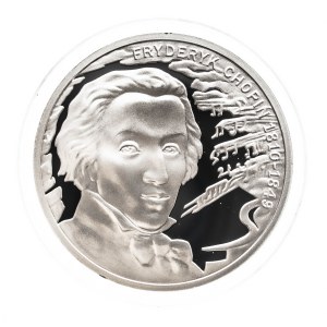 Poland, medal Frederic Chopin - Great Composers 2010, silver