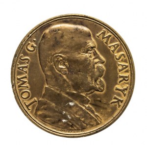 Czechoslovakia, Tomas Masaryk, 85th birthday 1935 (Otakar Spaniel)