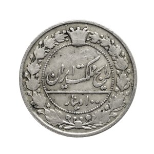 Iran, 100 dinars, AH 1319, AD 1902.