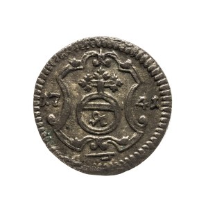 Poland, Augustus III of Saxony, halerz, 1741, FWôF, Dresden