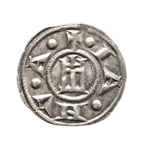 Italy, Republic of Genoa, denarius, 12th century, Genoa Mint