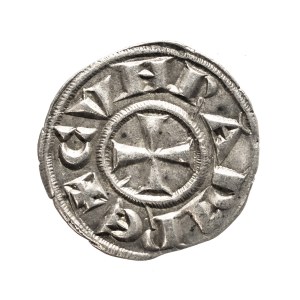 Italy, Republic of Genoa, denarius, 12th century, Genoa Mint