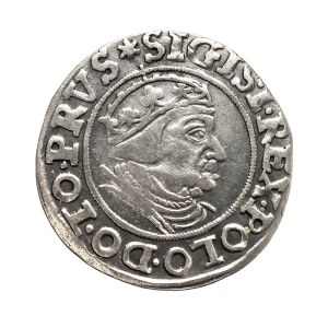 Poland, Sigismund I the Old, grosz, 1539, PRVS, Gdańsk