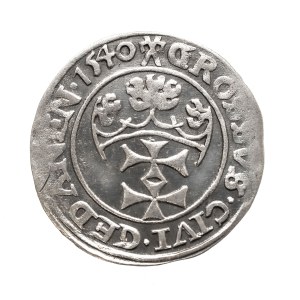 Poland, Sigismund I the Old, grosz, 1540, PRVS, Gdańsk