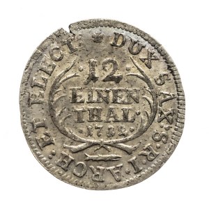 Poland, Augustus II the Strong, 1/12 thaler, 1712, E.P.H., Leipzig