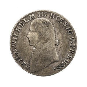 Silesia under Prussian rule, 9 kreuzers, 1808 G, Kłodzko