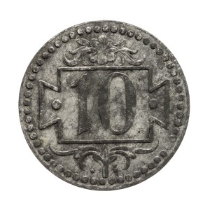 Free City of Gdańsk, 10 pfennigs, 1920, zinc – 56 beads