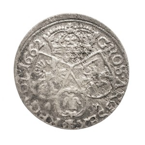 Poland, John II Casimir, 1662 AT six-real coin, Kraków