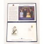 United Kingdom, set of philatelic sheets commemorating the 100th Birthday of Queen Elizabeth, the Queen Mother, 2000