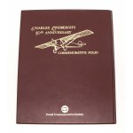 United States of America (USA), set of philatelic sheets commemorating the 50th anniversary of Charles Lindbergh