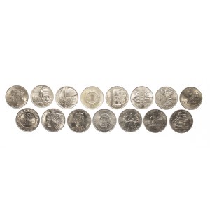 Polska, PRL, zestaw 15 monet: 10 i 20 złotych 1967-1980 [5]