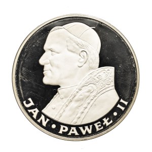 Poland, People's Republic of Poland, 200 zlotych, 1982, John Paul II, Valcambi, proof finish