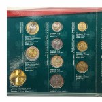 Poland, the Republic of Poland since 1989, the State Mint’s official set of circulation coins, 1994–2003