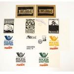 SOLIDARITY, set of 8 envelopes and 2 postcards from Solidarity of the Kutno Region