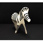 Zebra Figurine, designed by Mieczysław Naruszewicz, 1957, Chodzież