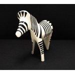 Zebra Figurine, designed by Mieczysław Naruszewicz, 1957, Chodzież