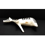 Zebra Figurine, designed by Mieczysław Naruszewicz, 1957, Chodzież