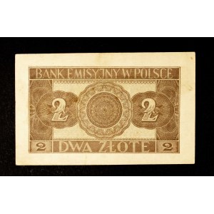 Polska, Generalna Gubernia, 2 złote 1.08.1941, seria AG.
