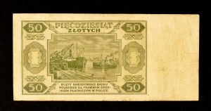 Polska, PRL, 50 złotych 1.07.1948, seria S2.