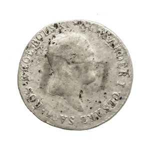 Polské království, Alexandr I., 1 polský zlatý, 1818 I.B., Varšava