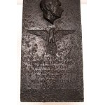 Germany, Third Reich, Adolf Hitler, commemorative plaque for employees of the Reich Chancellery marking the completion of its construction, Berlin 1939