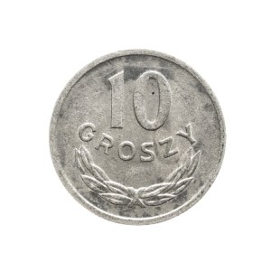 Poland, People's Republic of Poland, 10 groszy, 1962, Warsaw